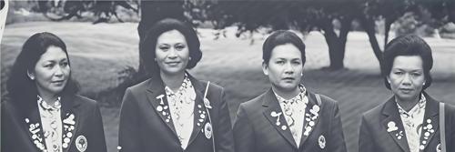 Ciska Piay, Ida Makasutji, Wani Tobing, Rien Tobing